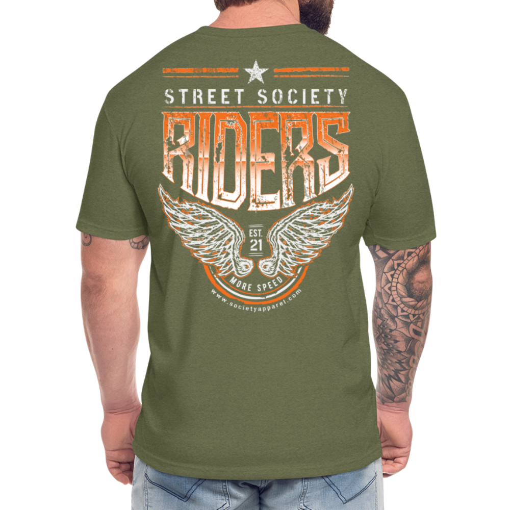 street society • riders (alt) - heather military green
