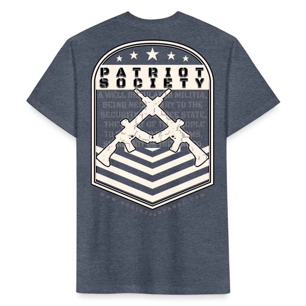 patriot society • 2a shield - heather navy