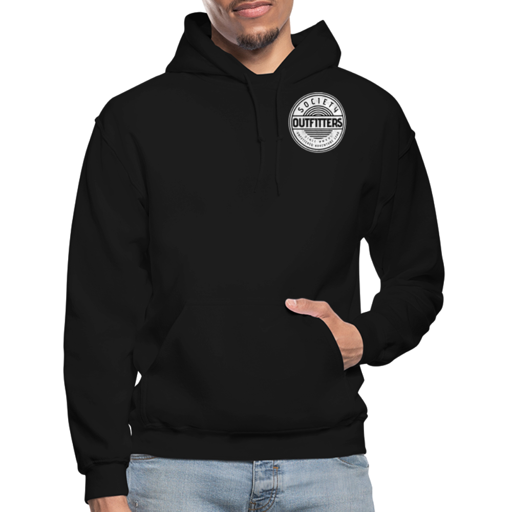 society outfitters • unfettered heavy duty hoodie - black