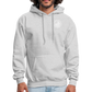 society essentials • branded cotton-poly hoodie - ash 