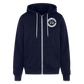 society essentials • sa badge premium hoodie - navy