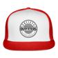 society outfitters • unfettered trucker hat - white/red