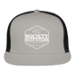 society outfitters • bent rods trucker hat (white) - gray/black