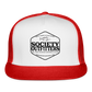 society outfitters • bent rods trucker hat (black) - white/red