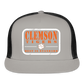 clemson • best is standard trucker hat - gray/black