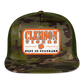 clemson • best is standard (white bg) trucker hat - multicam\green