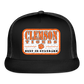 clemson • best is standard (white bg) trucker hat - black/black