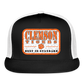 clemson • best is standard (white bg) trucker hat - black/white