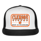 clemson • best is standard (white bg) trucker hat - white/black