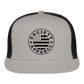 society essentials • sa flag trucker hat (black) - gray/black