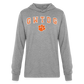 clemson • gwtdg hoodie t-shirt - heather grey