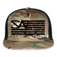 society essentials • black society flag trucker hat - multicam\black