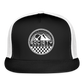society essentials • white mountain patch trucker hat - black/white