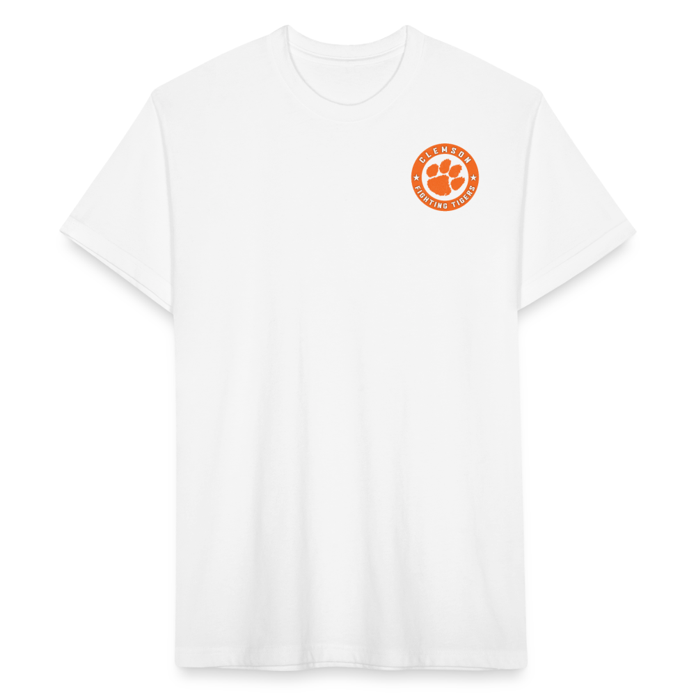 clemson • fighting tigers circle - white