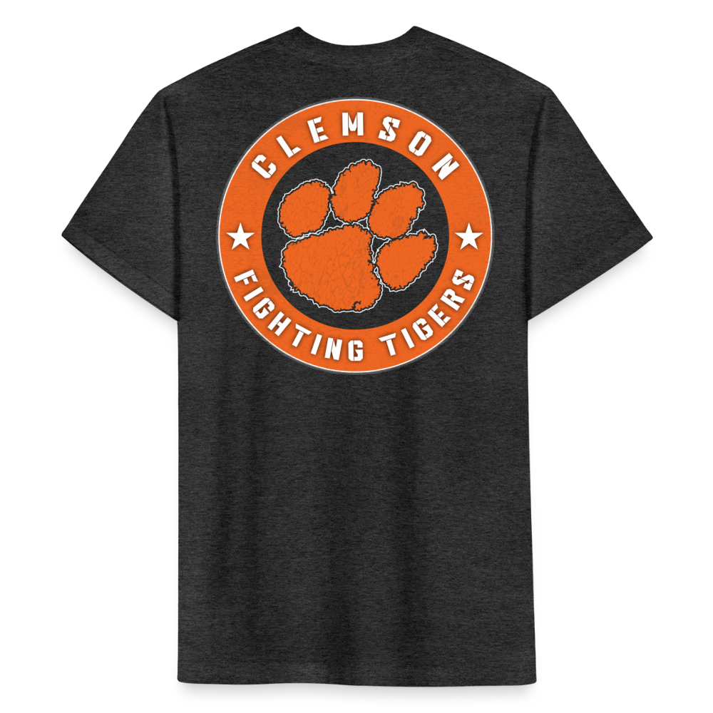 clemson • fighting tigers circle - heather black