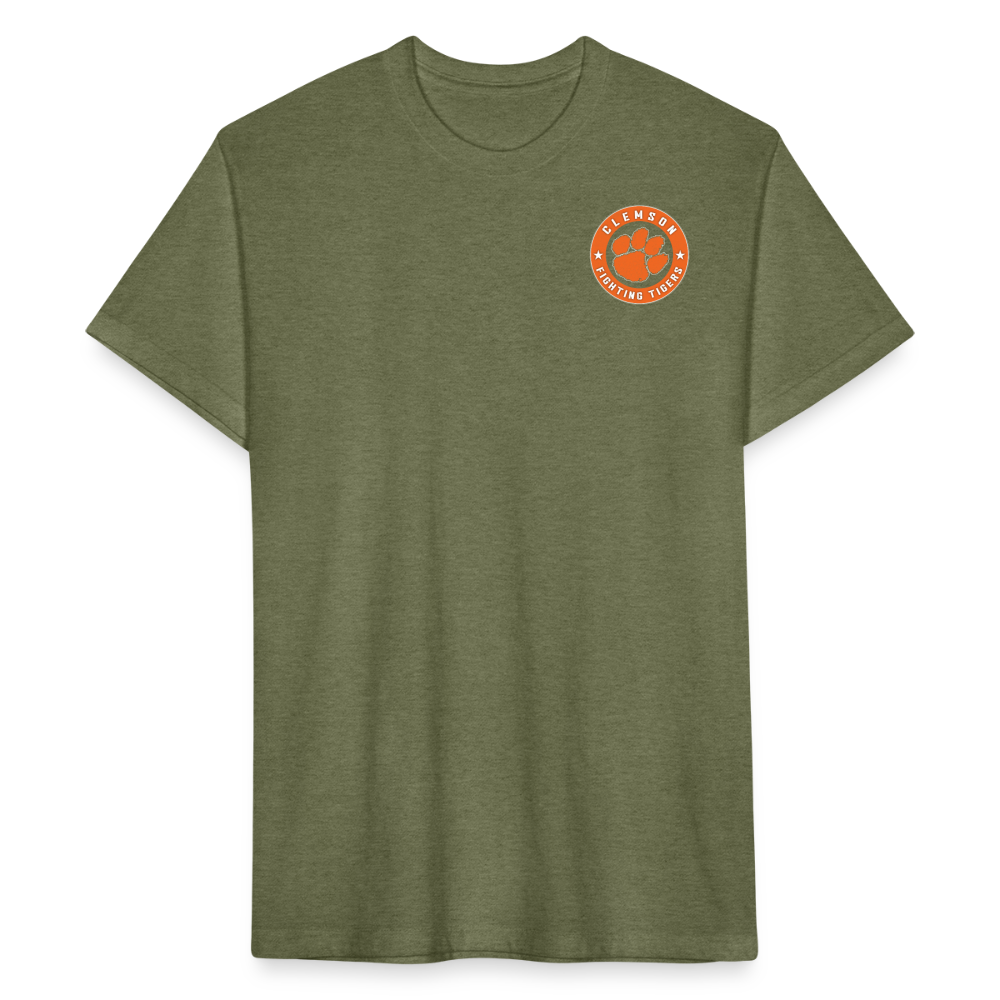 clemson • fighting tigers circle - heather military green