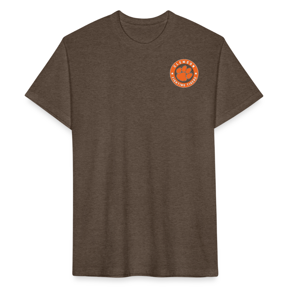 clemson • fighting tigers circle - heather espresso