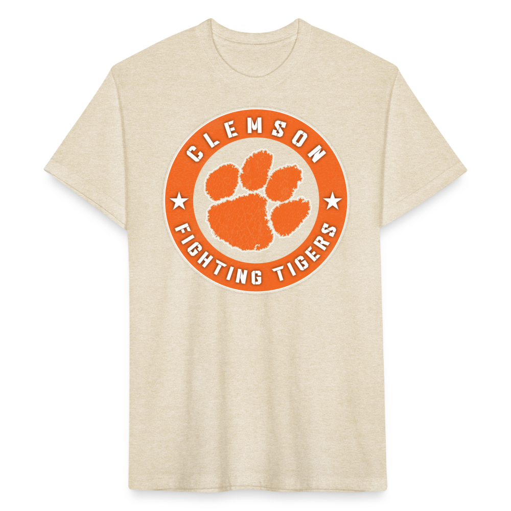 clemson • fighting tigers front - heather cream