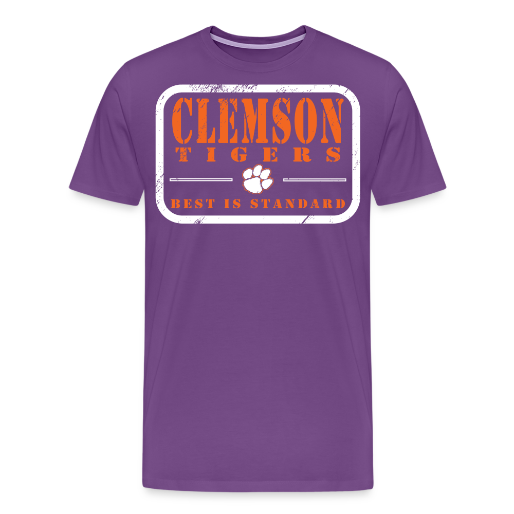 clemson • best is standard (purple out) - purple