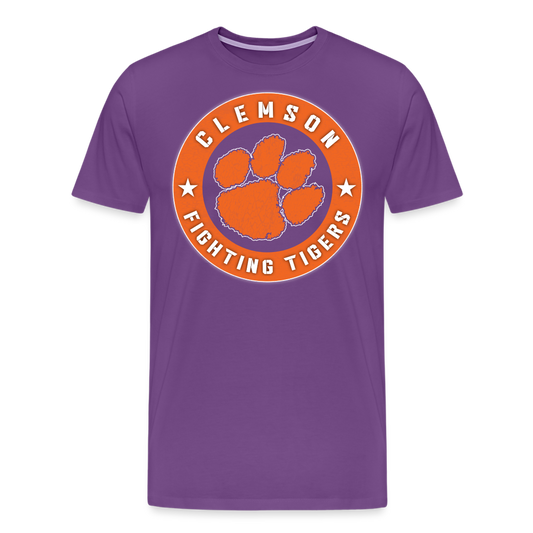 clemson • fighting tigers (purple out) - purple