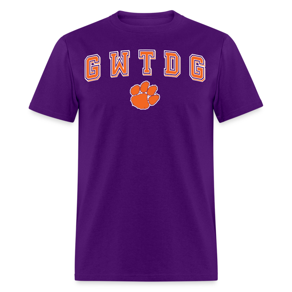 clemson • gwtdg • 100% cotton (purple out) - purple