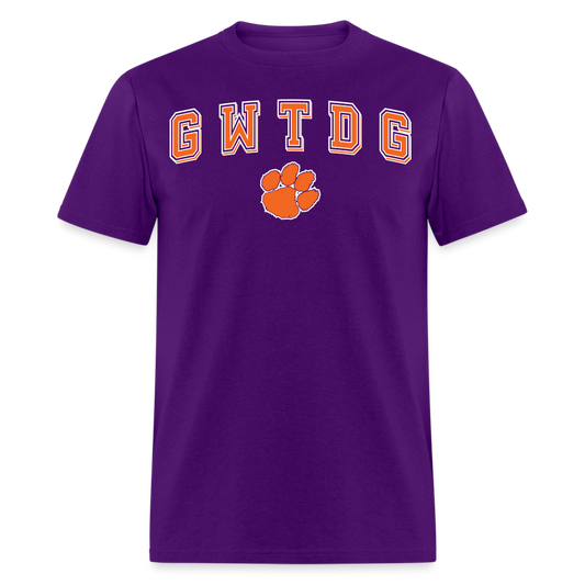 clemson • gwtdg • 100% cotton (purple out) - purple