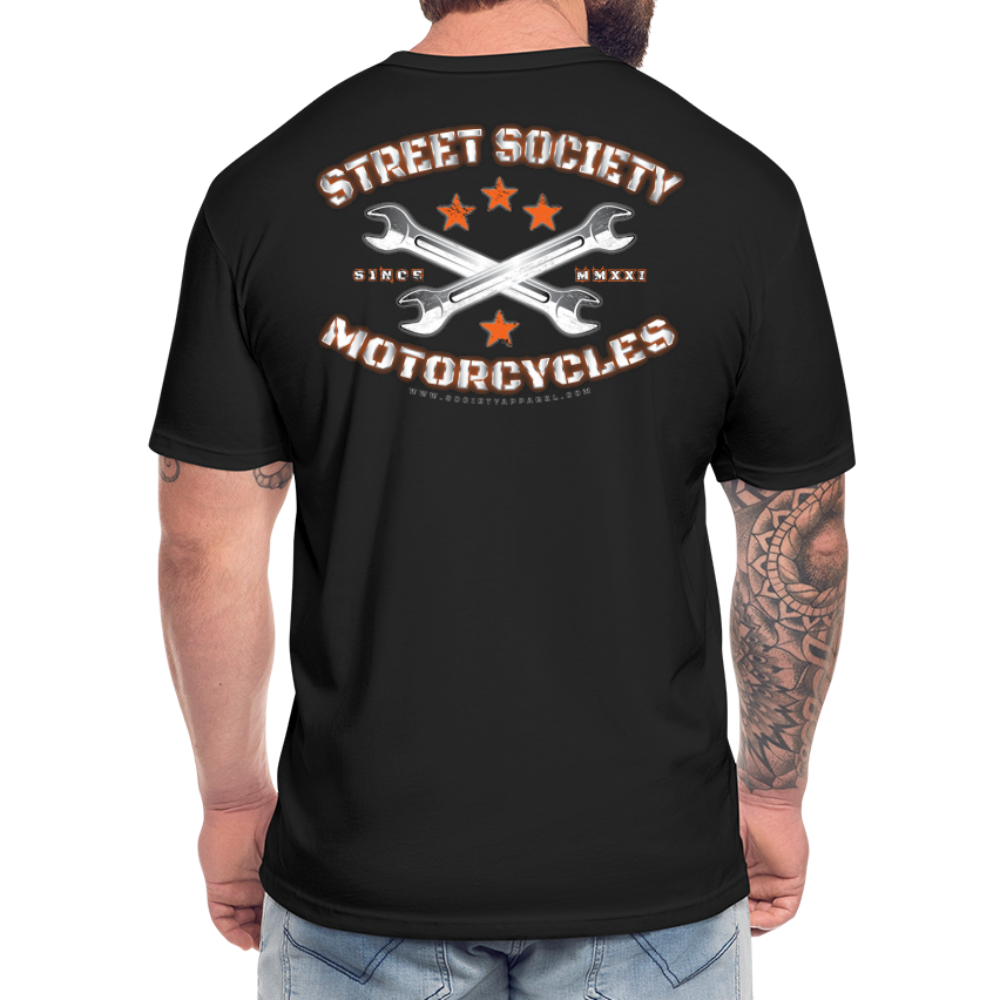 street society • cross-wrench motorcycles - black