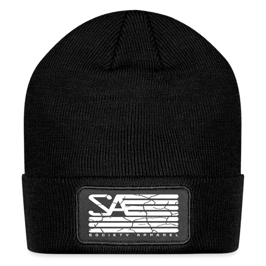 Patch Beanie - black