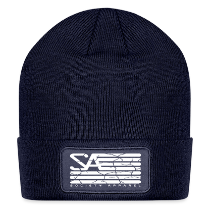 Patch Beanie - navy