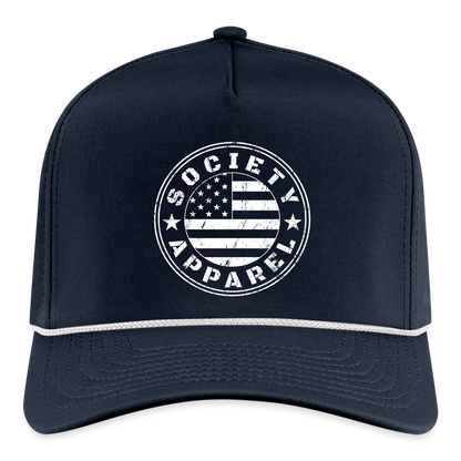 Rope Cap - navy/white