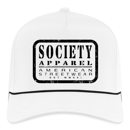 Rope Cap - white/black