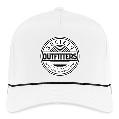 Rope Cap - white/black