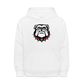 Kids' Hoodie - Dawg Head - white