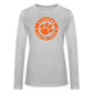 clemson fighting tiger women's long sleeve - heather gray