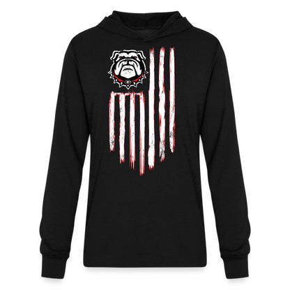 Dawg Flag Hoodie T - black