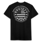 society essentials • 3d circle flag logo (grayscale) - black