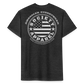society essentials • 3d circle flag logo (grayscale) - heather black