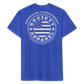 society essentials • 3d circle flag logo (grayscale) - heather royal