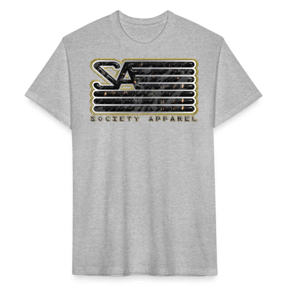 society essentials • golden flag logo - heather gray