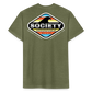 society outfitters • ride the wave - heather military green