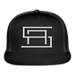 society essentials • block SA (white logo) - black/black