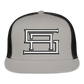 society essentials • block SA (white logo) - gray/black