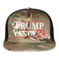 patriot society • trump vance '24 flatbill trucker hat - MultiCam\black