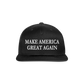 patriot society • maga flatbill snapback - black