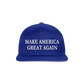 patriot society • maga flatbill snapback - royal blue