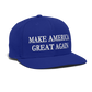 patriot society • maga flatbill snapback - royal blue