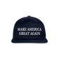 patriot society • maga flatbill snapback - navy