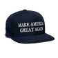 patriot society • maga flatbill snapback - navy