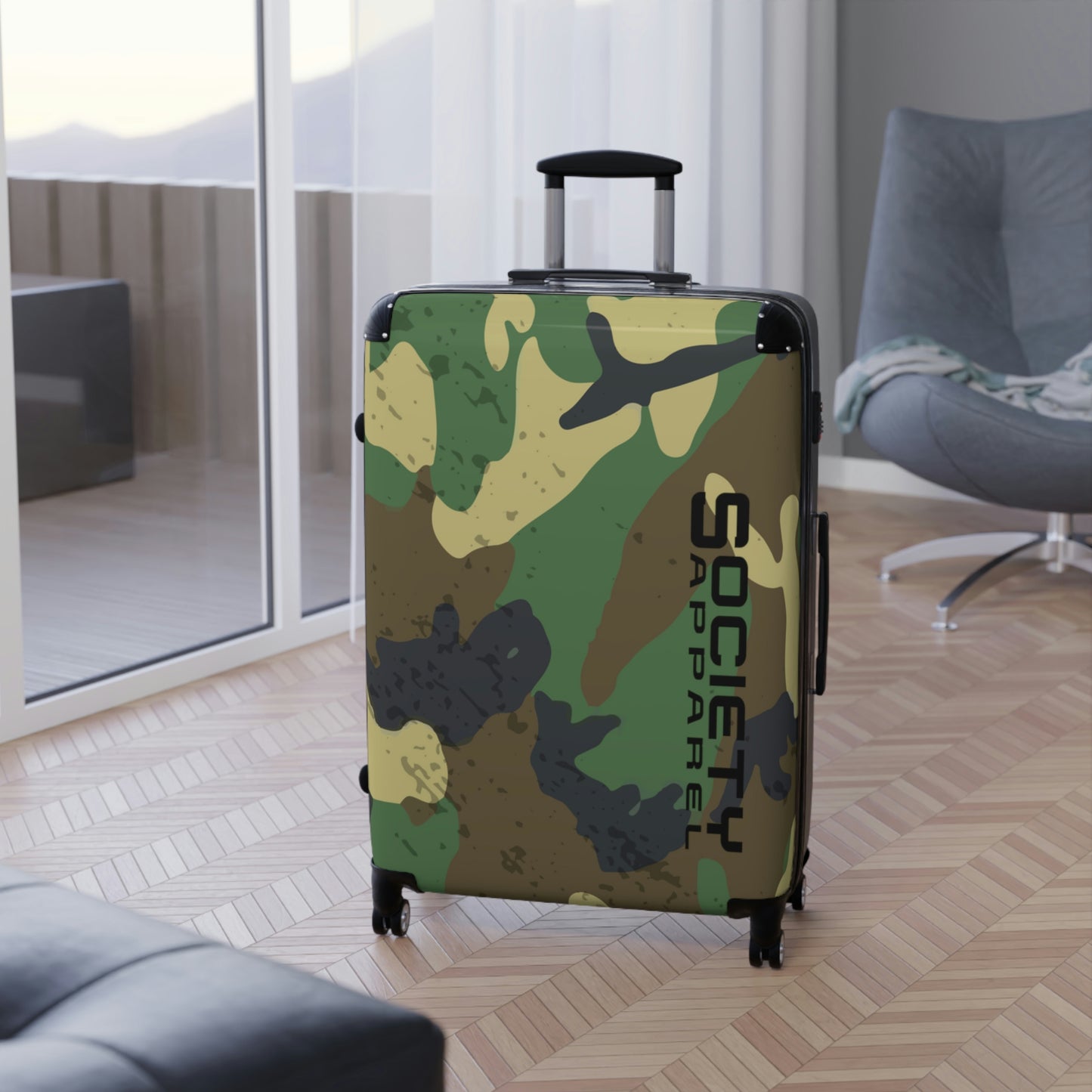 society essentials • suitcase collection (customizable)