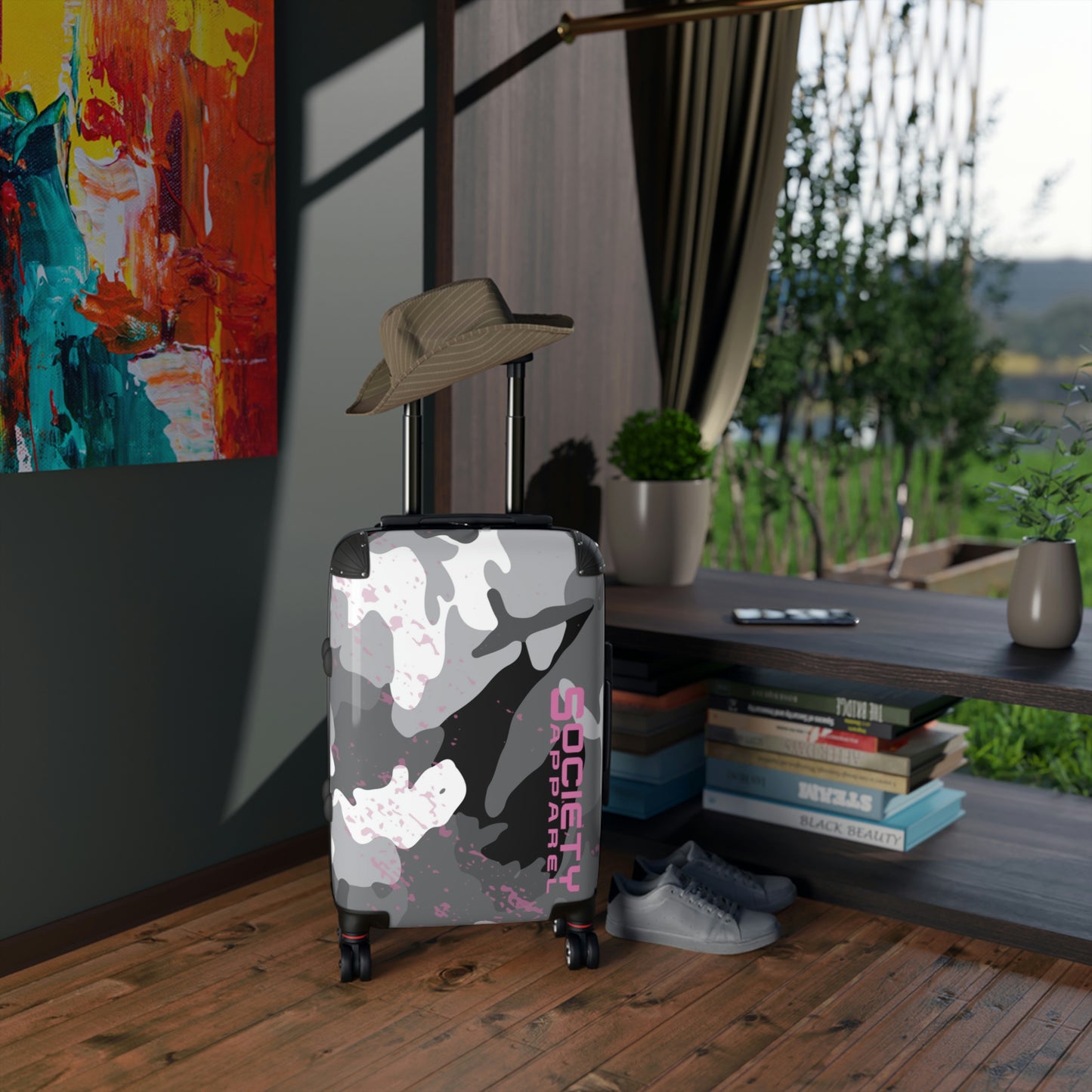 society essentials • suitcase collection (customizable)